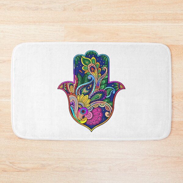 Artikelvorschau, Hamsa-Hand - Paisley-Muster entworfen und verkauft von luckylex777.