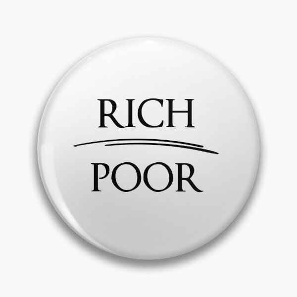 Item preview, RICH POOR The design of Antonyms designed and sold by IssaraStudio.
