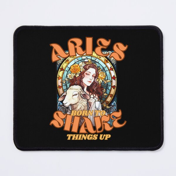 Item preview, Aries: Born To Shake Things Up. aries funny designed and sold by ZodiacWonders.