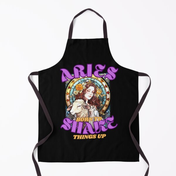 Item preview, Aries: Born To Shake Things Up. aries saying designed and sold by ZodiacWonders.