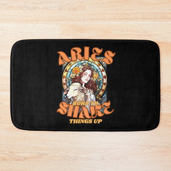 Item preview, Aries: Born To Shake Things Up. aries funny designed and sold by ZodiacWonders.