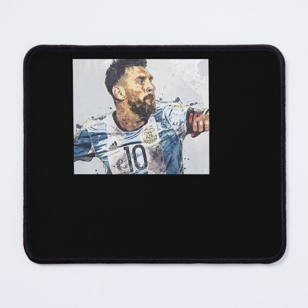 Item preview, Lionel Messi Argentina Watercolor Portrait designed and sold by BK-Fishing.