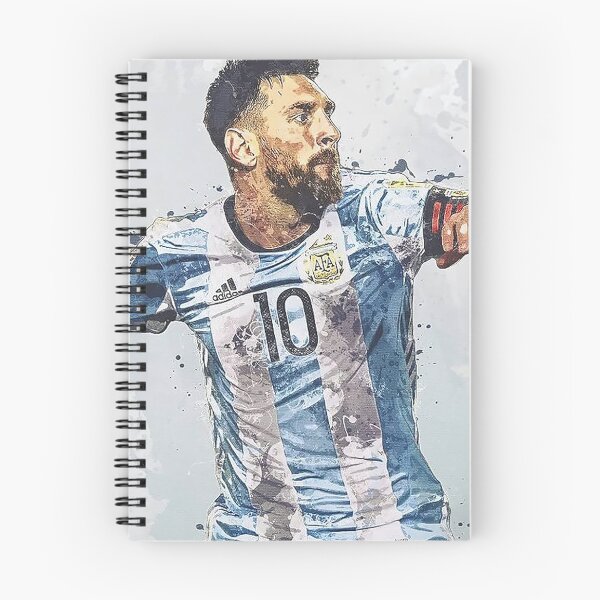 Item preview, Lionel Messi Argentina Watercolor Portrait designed and sold by BK-Fishing.