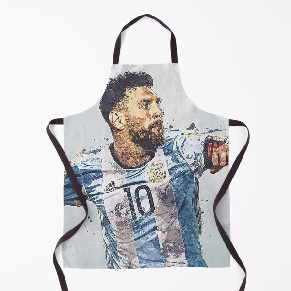 Item preview, Lionel Messi Argentina Watercolor Portrait designed and sold by BK-Fishing.