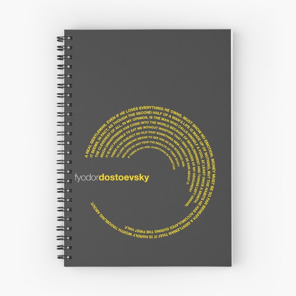 Item preview, Fyodor Dostoevsky famous quotes poster [gold] designed and sold by CMYKStudio.