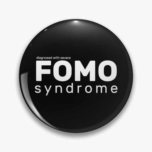 Item preview, Severe FOMO Syndrome white designed and sold by angelisart.