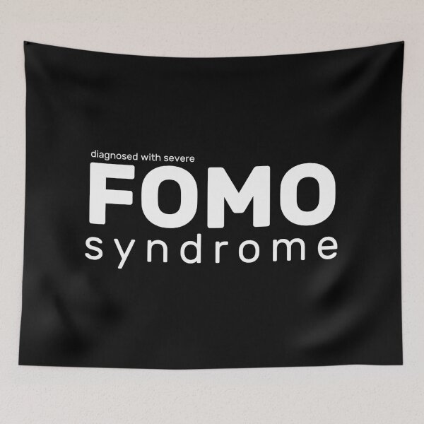 Item preview, Severe FOMO Syndrome white designed and sold by angelisart.