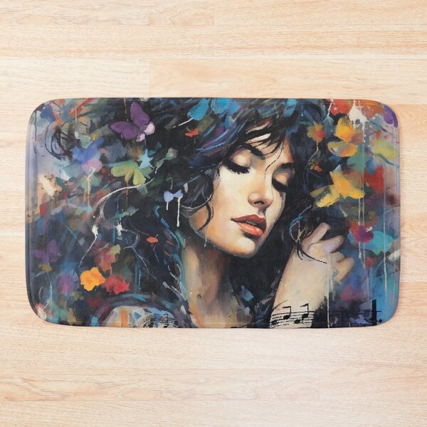 Item preview, Music, girl, notes designed and sold by CatCoconut-Art.