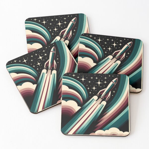 Item preview, Celestial Rocket Ascent designed and sold by PanaceaDesign.