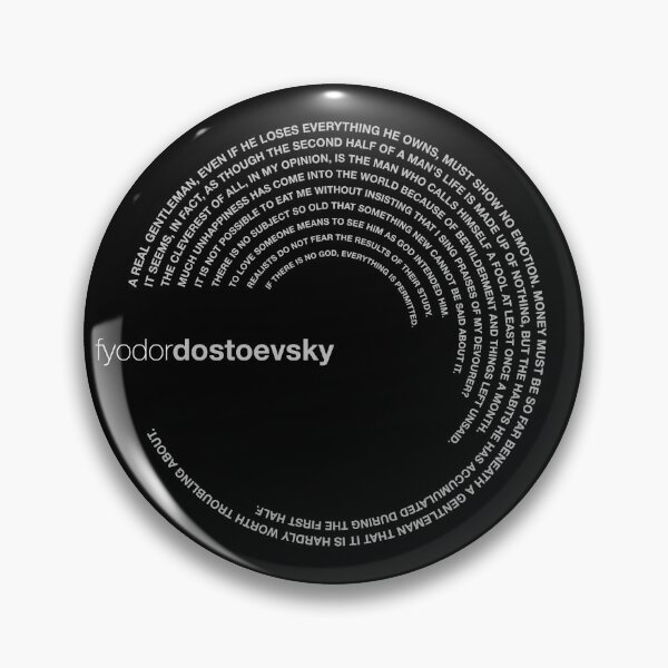 Artikelvorschau, Poster mit berühmten Zitaten von Fjodor Dostojewski [Silber] entworfen und verkauft von CMYKStudio.