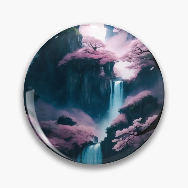 Item preview, Magical waterfall designed and sold by violetarts7.