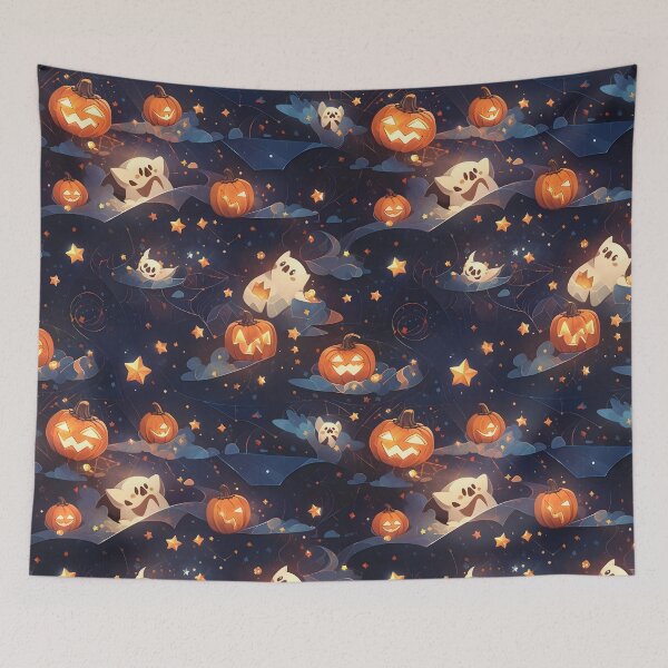 Item preview, Starry Halloween Night | AstralAura designed and sold by Astral Aura.