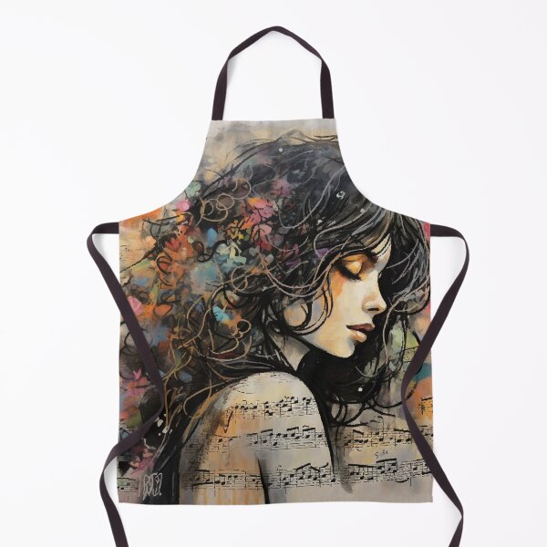 Item preview, Music, girl, notes designed and sold by CatCoconut-Art.