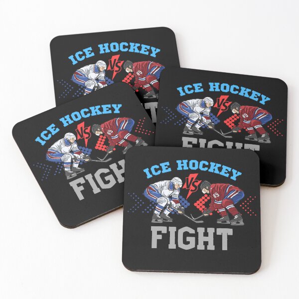 Item preview, Ice hockey fight face-off team tournament competition sport athlete   designed and sold by StairheadStore.