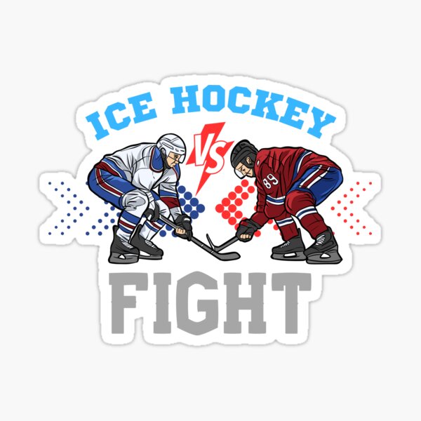 ice hockey player sport team Sticker for Sale by StairheadStore