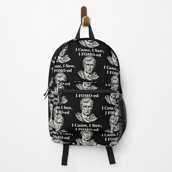Item preview, I Came, I Saw, I FOMO-ed, Julius Ceasar, white edition designed and sold by angelisart.
