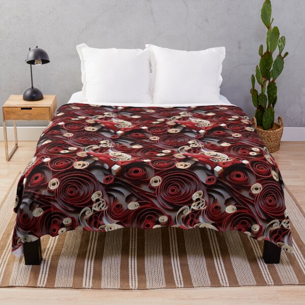 Item preview, Retro design that is reminiscent of floral pop art motifs made of fabric, wool and felt designed and sold by Pflugart.