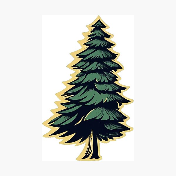 Item preview, Pine Tree Christmas designed and sold by maximinano100k.