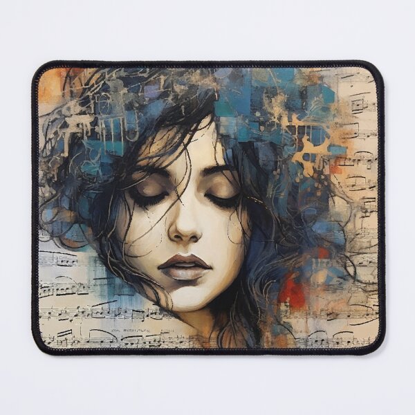 Item preview, Music, girl, notes designed and sold by CatCoconut-Art.