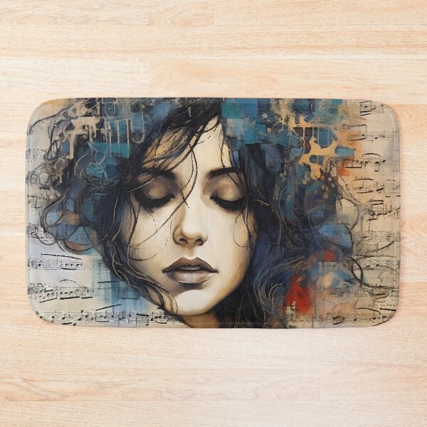 Item preview, Music, girl, notes designed and sold by CatCoconut-Art.