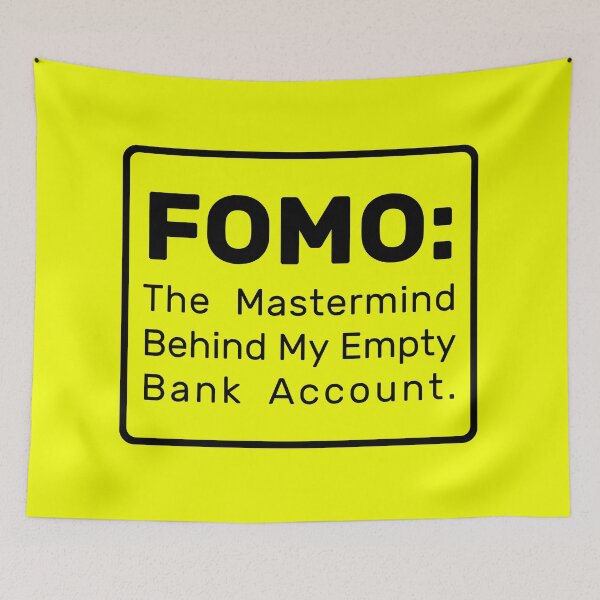 Item preview, FOMO the mastermind behind my empty  Bank account designed and sold by angelisart.