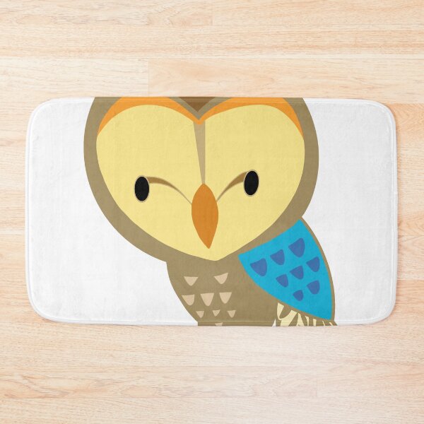 Item preview, A cute owl is  standing. designed and sold by Chattakan.