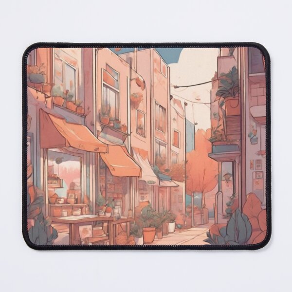 Item preview, Cute dreamy market street art designed and sold by IvyVault.
