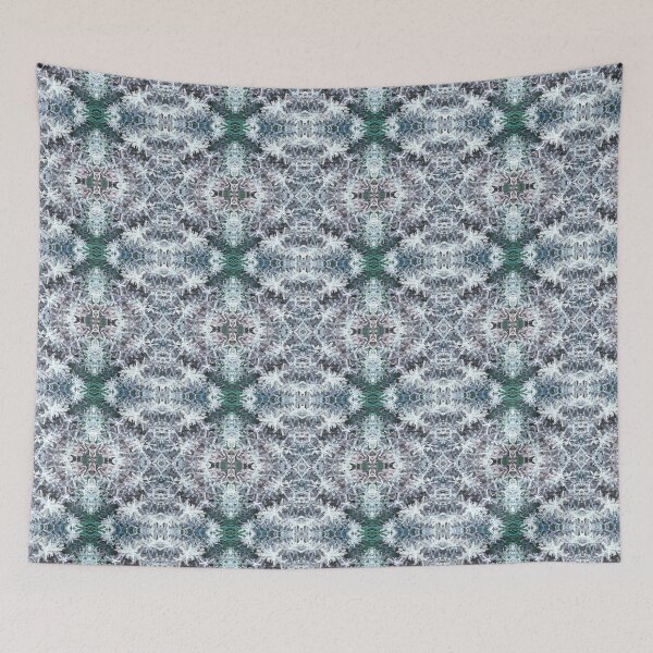 Item preview, Winter Foliage Photo Pattern Green designed and sold by vallisrowe.