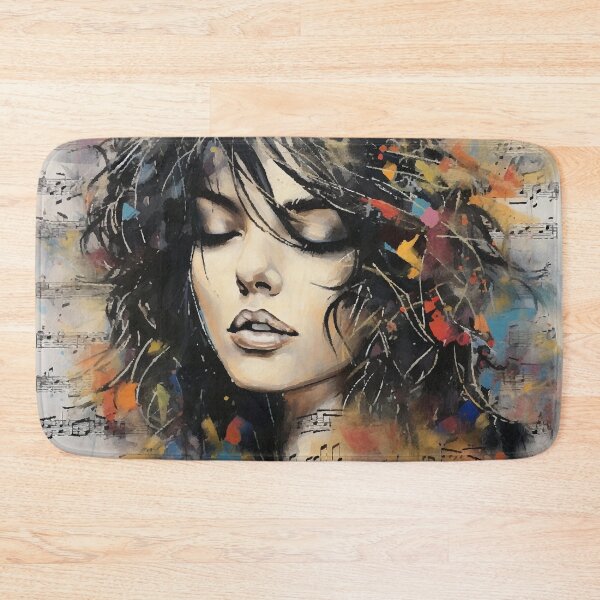 Item preview, Music, girl, notes designed and sold by CatCoconut-Art.