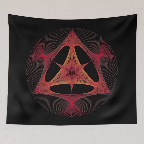 Item preview, Triangle In Circle Morph F [420-Reds-BB] designed and sold by LottMultimedia.