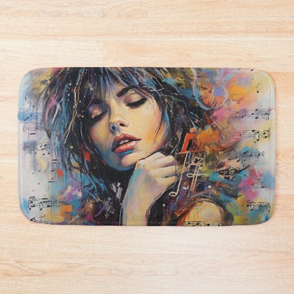Item preview, Music, girl, notes designed and sold by CatCoconut-Art.