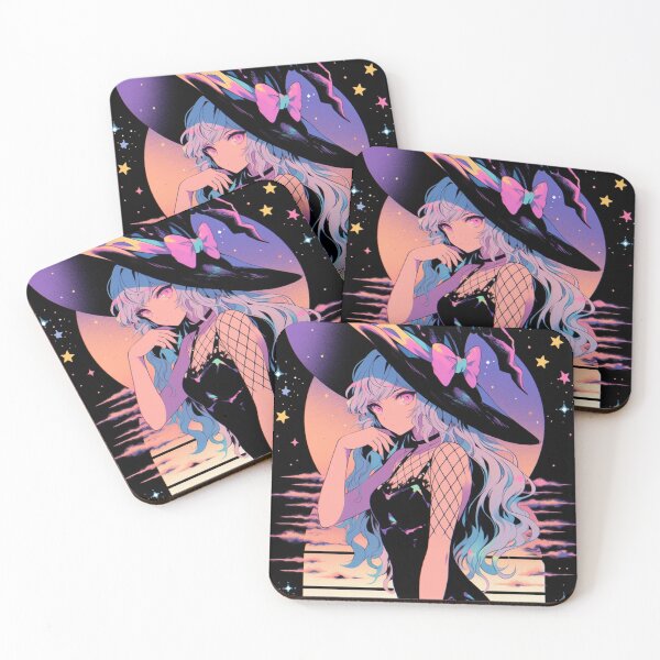 Item preview, Goth Anime Witch Waifu  designed and sold by LowGfxWarriors.