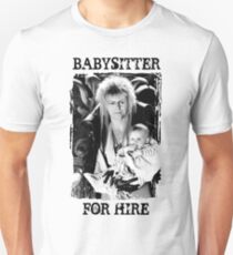 David Bowie - Jareth: Babysitter For Hire Slim Fit T-Shirt