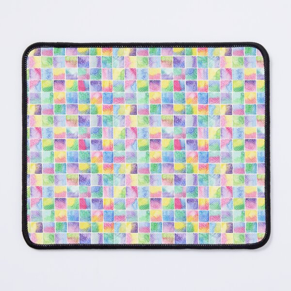 Item preview, Rainbow Ombré Grid designed and sold by Hillary Holt.