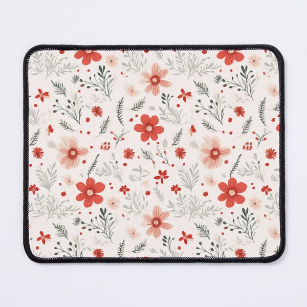 Item preview, Graceful Gray-Pink Floral Patterns designed and sold by Anpano.