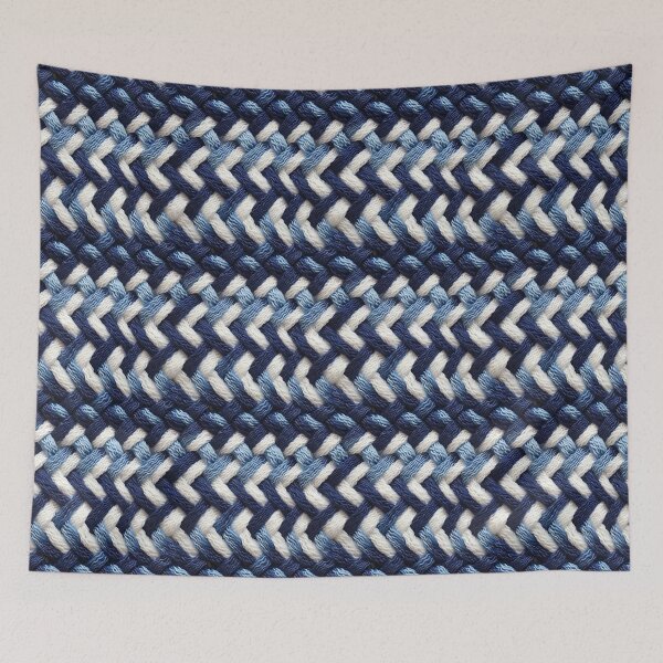 Item preview, Retro design that is reminiscent of knitting patterns designed and sold by Pflugart.