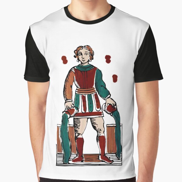 Verseau tarot Minchiate T-shirt graphique