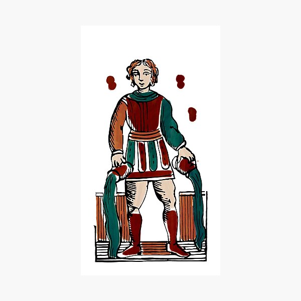 Verseau tarot Minchiate Impression photo