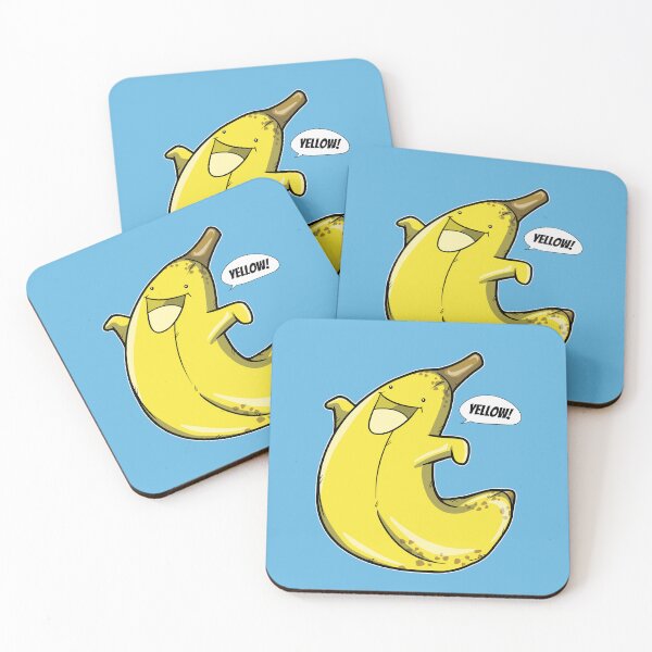 Aperçu de l'œuvre Mignon banane jaune créée et vendue par The magic Yellow bus.