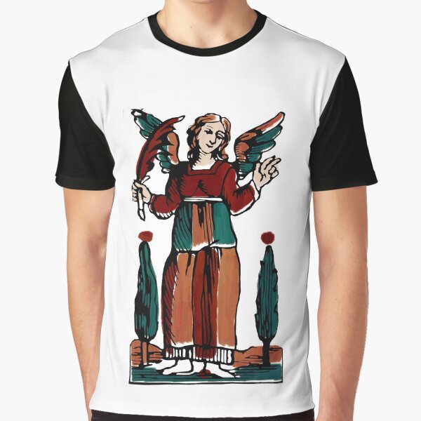 Vierge tarot Minchiate T-shirt graphique
