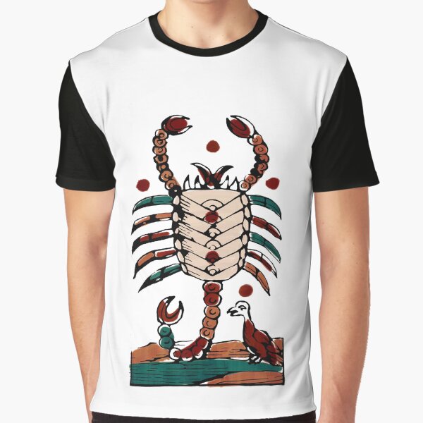 Scorpion tarot Minchiate T-shirt graphique