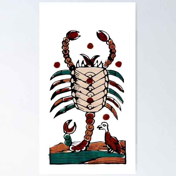 Scorpion tarot Minchiate Poster