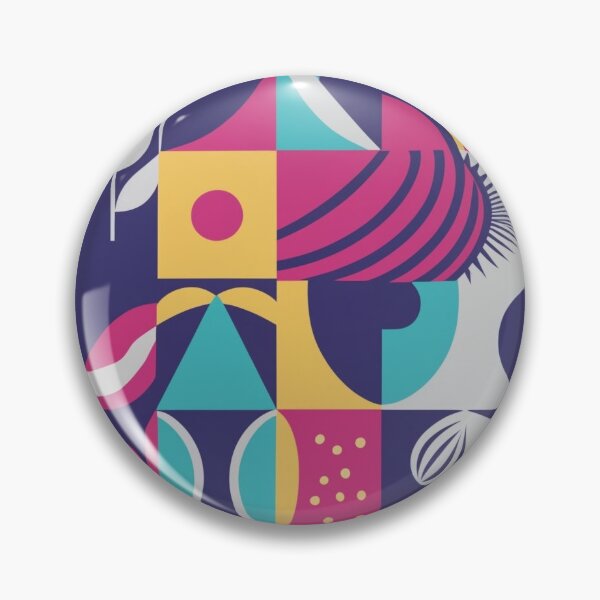 Item preview, Symmetrical and abstract geometric pattern with clean lines designed and sold by SeamlessBlend.