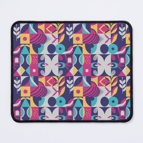 Item preview, Symmetrical and abstract geometric pattern with clean lines designed and sold by SeamlessBlend.