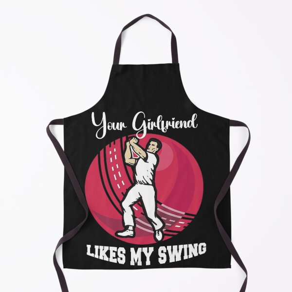 Item preview, Your Girlfriend Likes My Swing Funny Baseball For Men Kids designed and sold by Pitchou07.