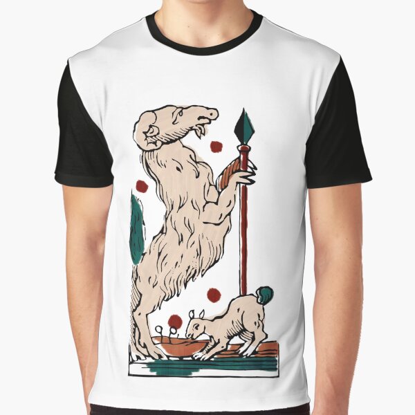 Bélier tarot Minchiate T-shirt graphique