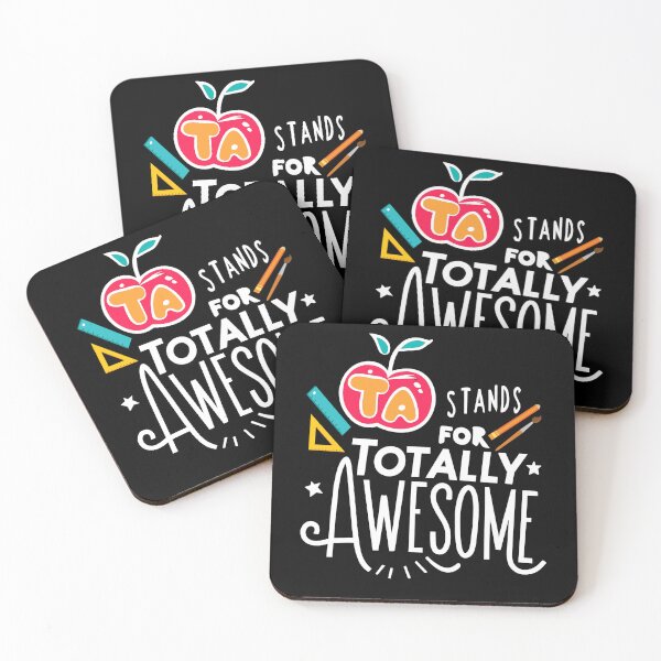 Item preview, TA Stands for Totally Awesome! designed and sold by Miss Kinder Classroom.