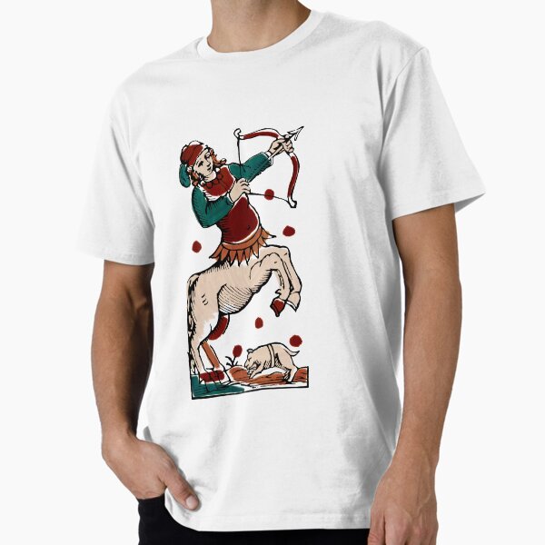 Sagittaire tarot Minchiate T-shirt premium