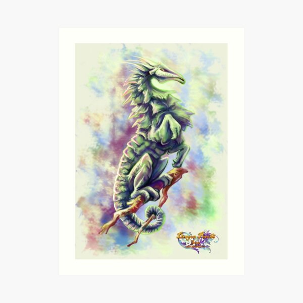 Dragon perché Impression artistique