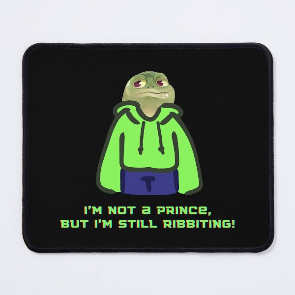 Item preview, Funny Flog, I'm not a prince, but I'm still ribbiting! vintage classic T-shirt designed and sold by shuttersnook.